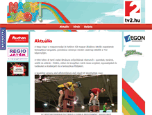 Tablet Screenshot of nagyvagytv.hu